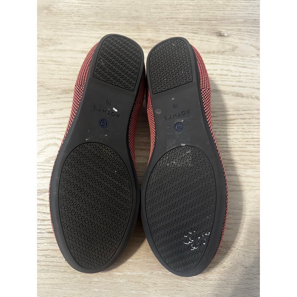 Rothy’s round toe flats Rose & navy size 10 - Picture 4 of 5